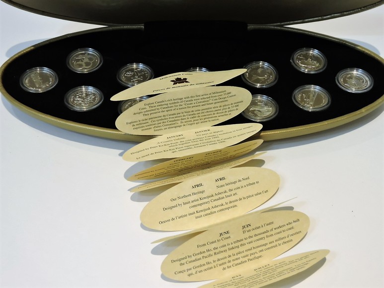 Image for MILLENNIUM SILVER COINS of CANADA 1999