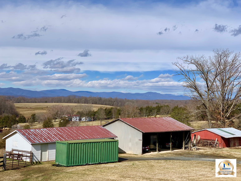 Image for 3 BR/2 BA Home on 11.7 +/- Acres w/12 Stall Barn, 3 Pole Barns, Fencing & Amazing Mountain Views in Madison County, VA--Sells to the Highest Bidder!!