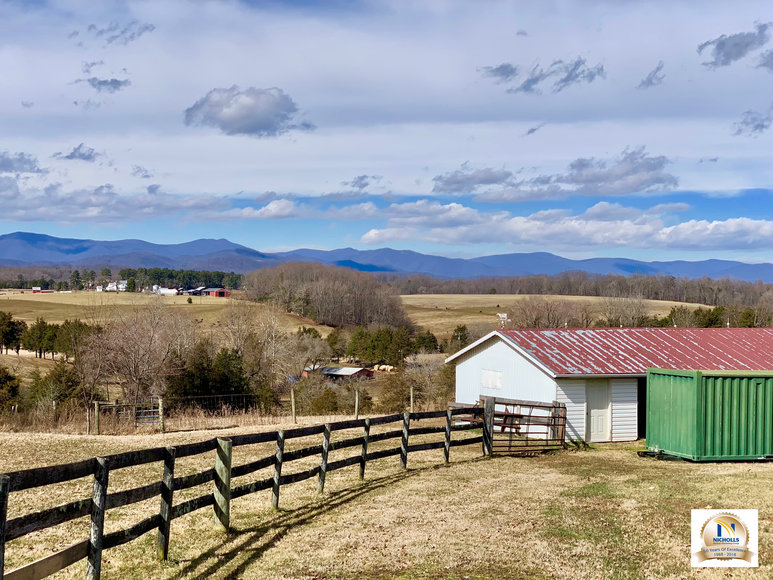 Image for 3 BR/2 BA Home on 11.7 +/- Acres w/12 Stall Barn, 3 Pole Barns, Fencing & Amazing Mountain Views in Madison County, VA--Sells to the Highest Bidder!!