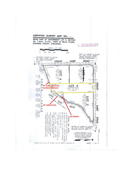 Lot #3 Long Lake - Cloverleaf Lakes Sanitary District