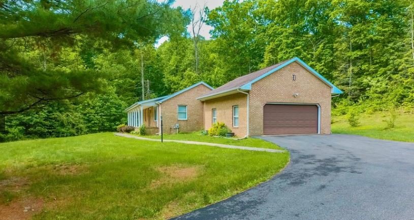 Image for Live Auction with Online Bidding ~ 3 BR/2 BA Brick Home w/Basement on 40.9 +/- Acres in Berkeley Springs, WV From the Estate of Helen M. Dodson