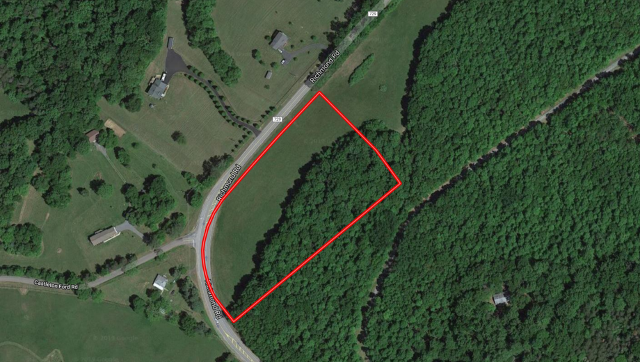 Image for 6.8 +/- Acres w/900' +/- of Frontage on Richmond Rd. in Rappahannock County, VA