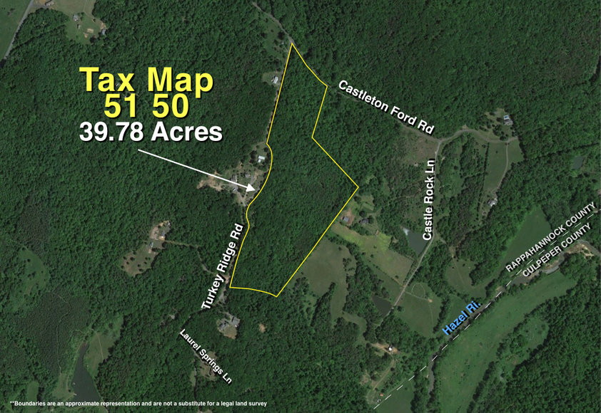 Image for 39.7 +/- Wooded Acres w/900' +/- of Frontage on Turkey Ridge Rd. in Rappahannock County, VA