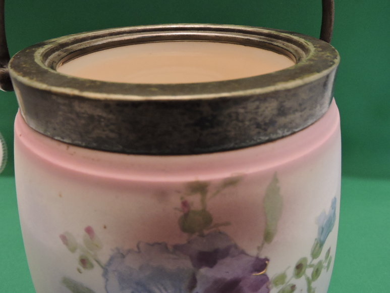 Image for Biscuit Barrel or Cracker Jar England 1930's