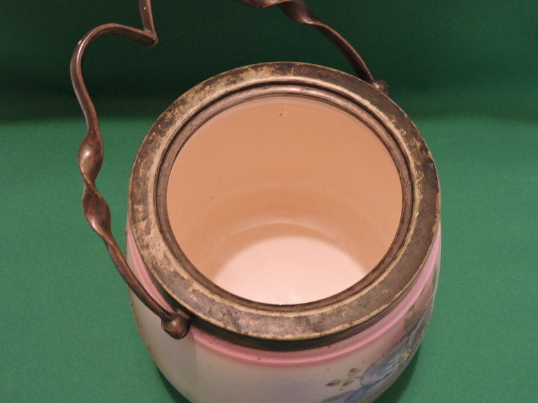 Image for Biscuit Barrel or Cracker Jar England 1930's