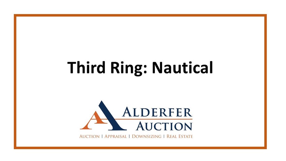 Image for Gallery Auction with Nautical Items and Tools: 9-26-19