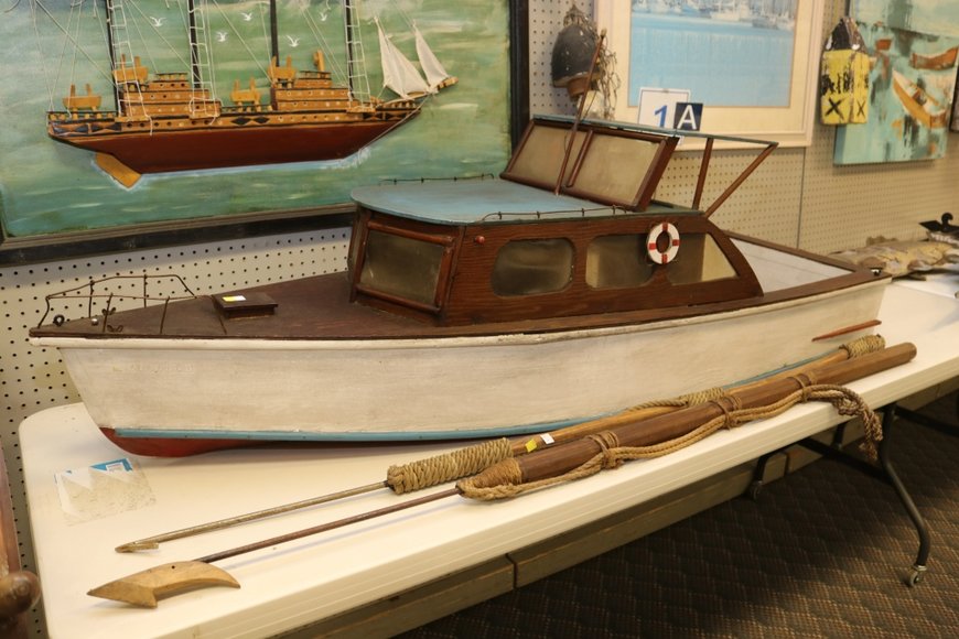 Image for Gallery Auction with Nautical Items and Tools: 9-26-19