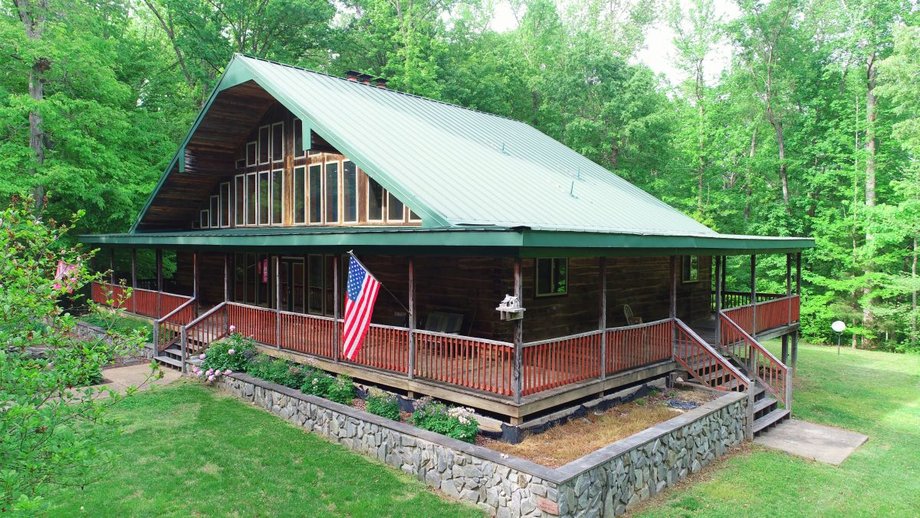 Image for Immaculate 3 BR/3 BA Log Home on 8.4 +/- Acres Only Minutes from Lake Anna in Louisa County, VA