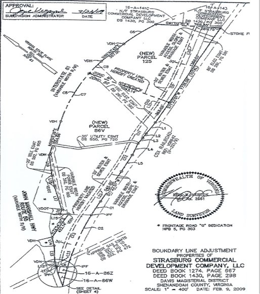 Image for 77.68 ± AC Development Site Along I-81 - North Shenandoah Business & Industrial Park - Borden Mowery Dr., Strasburg, VA 22657