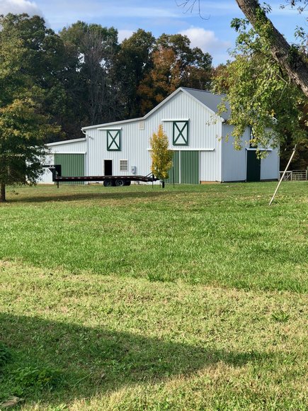 Image for 3 BR/2 BA Brick Home w/Large Barn, Riding Ring & Pond on 21.8 +/- Fenced Acres in Louisa County, VA