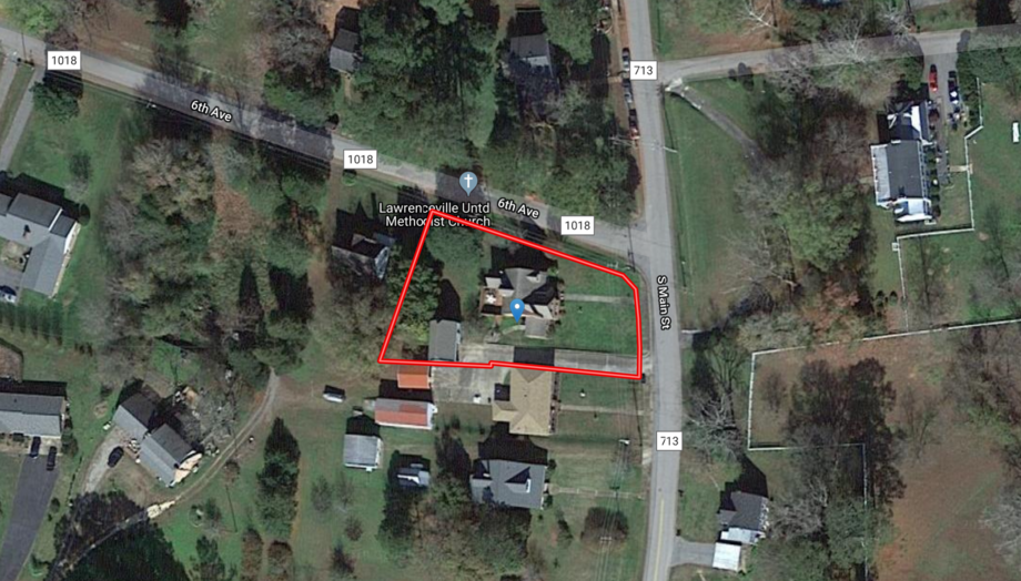 Image for Move-In Ready 3 BR/2.5 BA Brick Home on Main Street Lawrenceville, VA--Sells to the Highest Bidder!!