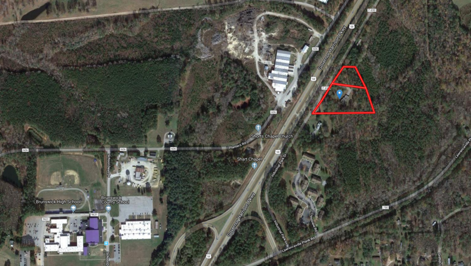 Image for 3 BR/1 BA Brick Home on 4.5 +/- Acres in Brunswick County, VA