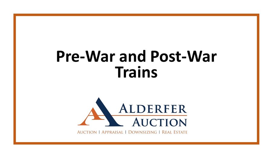 Image for Gallery Auction with Trains: 11-21-19