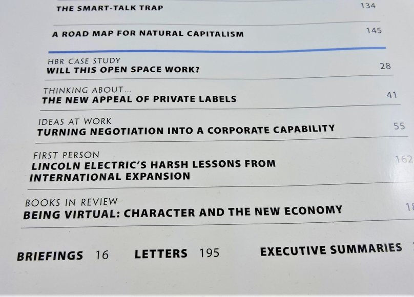 Image for Harvard Business Review May-June 1999