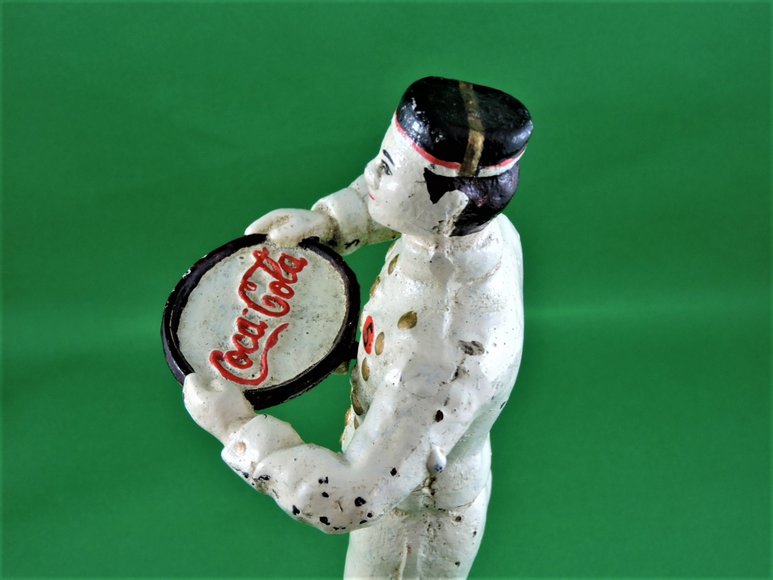 Image for COCA COLA BUTLER WITH TRAY - CAST IRON - RARE