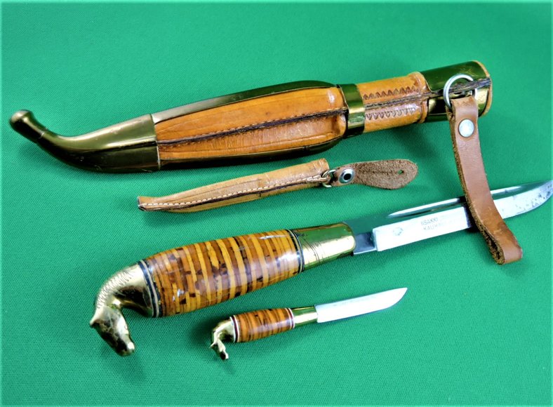 Image for IISSAKKI JARVINPAA Horsehead Vintage Knife Set of Two