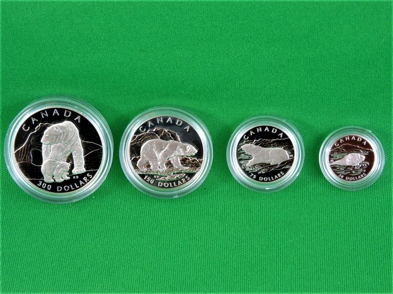 Image for The Platinum Polar Bear Coin Set - Royal Canadian Mint