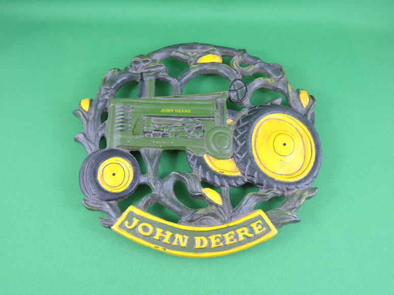 Image for John Deere Cast Iron Trivet - Kitchen Cooking