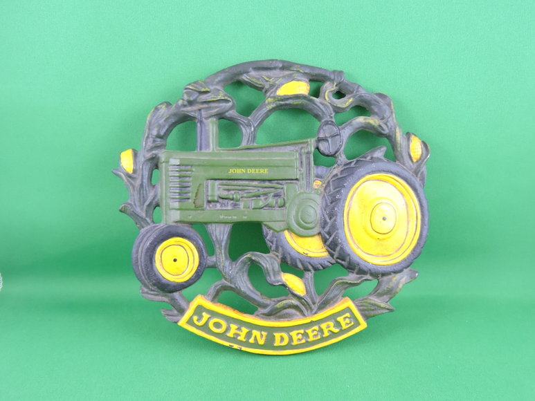 Image for John Deere Cast Iron Trivet - Kitchen Cooking