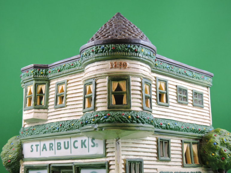 Image for STARBUCKS - Rare Light Up Festive Coffee House