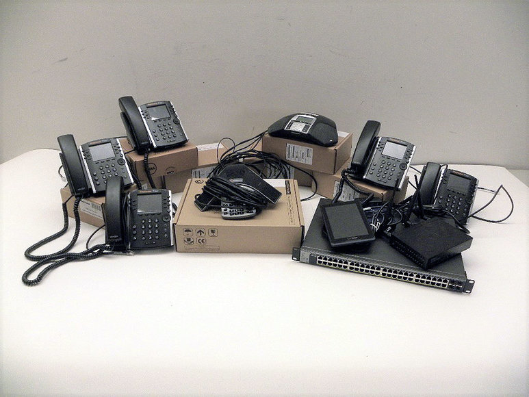 VoIP Phones & Network Equipment