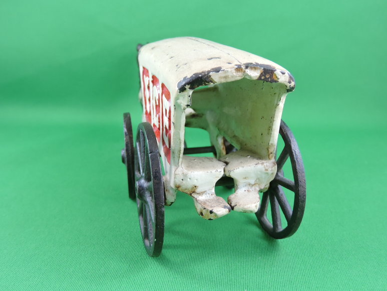 Image for Horse Drawn Ice Delivery Wagon Vintage 1920's-30s