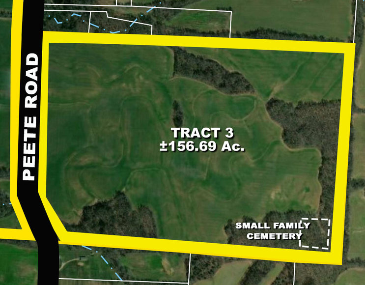 Tract 3 - 156± Acres of Land