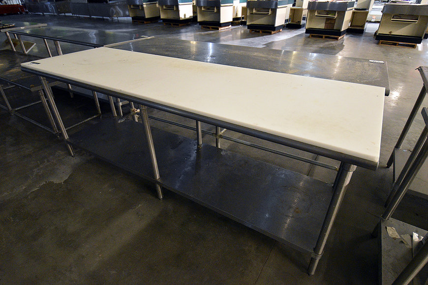 Stainless Steel Prep Tables of All Sizes