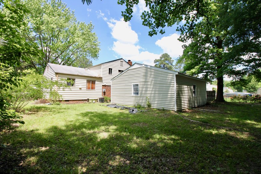 Image for 3 BR/1.5 BA Home w/Large Detached Garage in Terry Heights--Henrico County, VA   ONLINE ONLY BIDDING!!