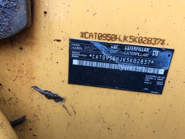 Image for FOR SALE - Used 2010 Caterpillar 950H Wheel Loader - 2555 Merriewood Rd., Richmond, VA 23237