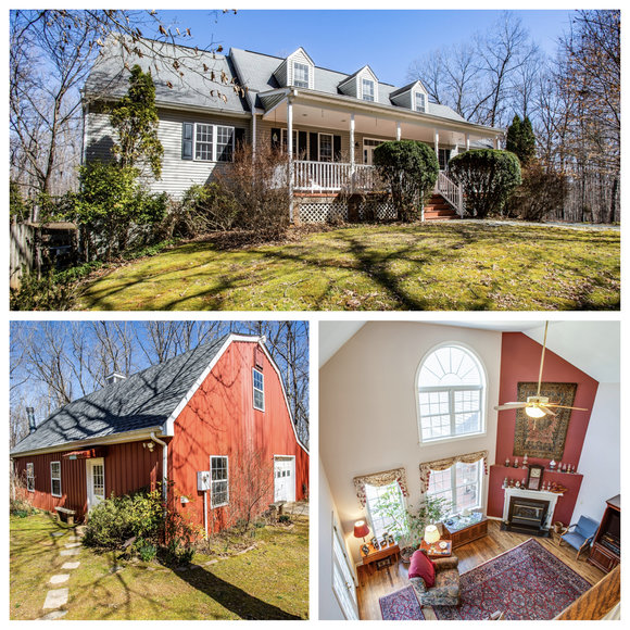 Image for 3 BR/3.5 BA Home w/Outbuildings & Pool on 10 +/- Acre Estate Lot in Rapidan Forest--Louisa County, VA  ONLINE ONLY BIDDING!!