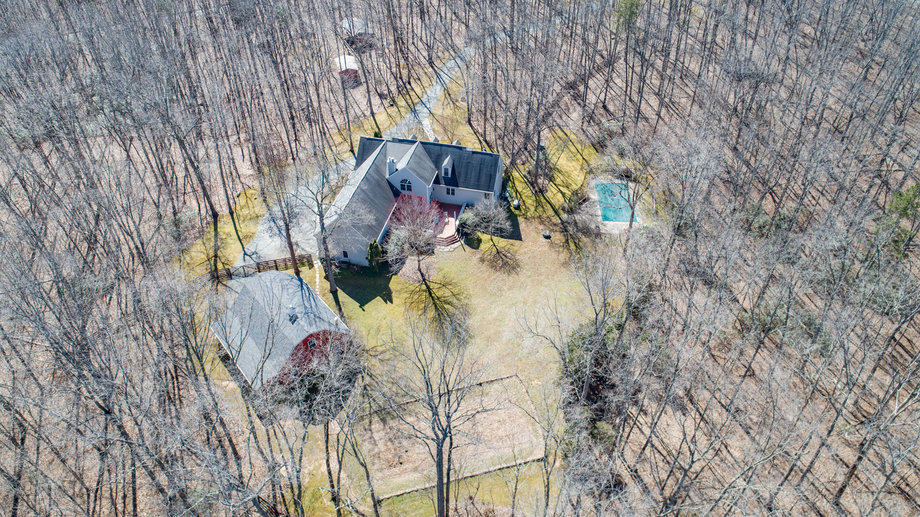Image for 3 BR/3.5 BA Home w/Outbuildings & Pool on 10 +/- Acre Estate Lot in Rapidan Forest--Louisa County, VA  ONLINE ONLY BIDDING!!