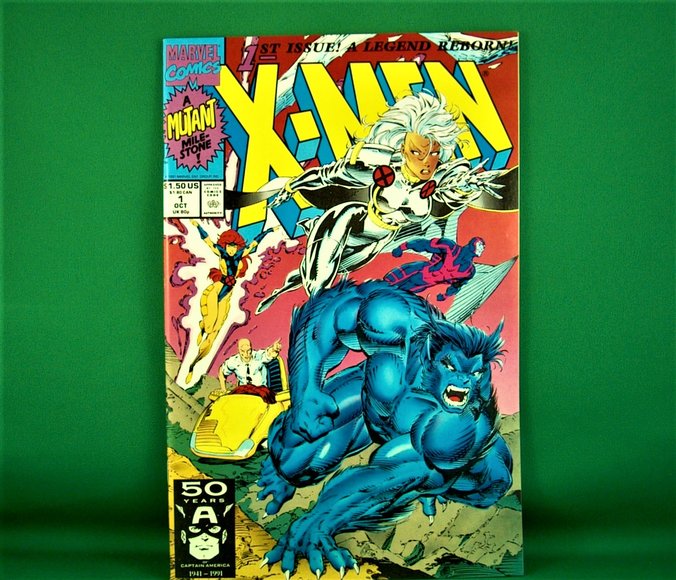 X-Men - A Mutant Mile-Stone. #1 October 1991 - A Legend Reborn