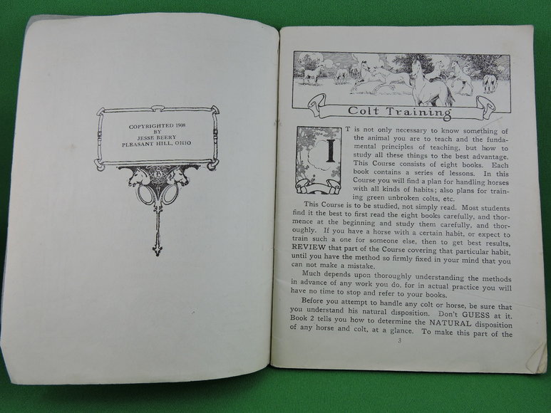 Image for Prof. Beery's Mail Courses in Horsemanship