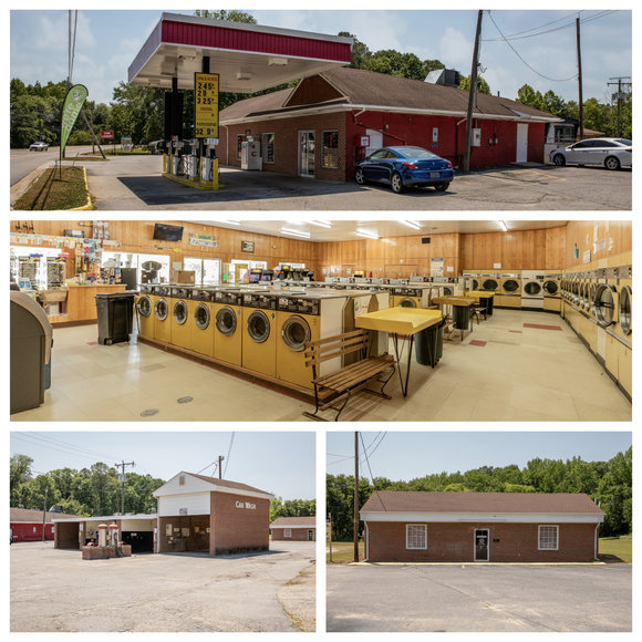 Image for Operational Convenience Store, Laundromat, Car Wash, Storage Units & Office Building on 8+ Acres--SELLING to the HIGHEST BIDDER!!
