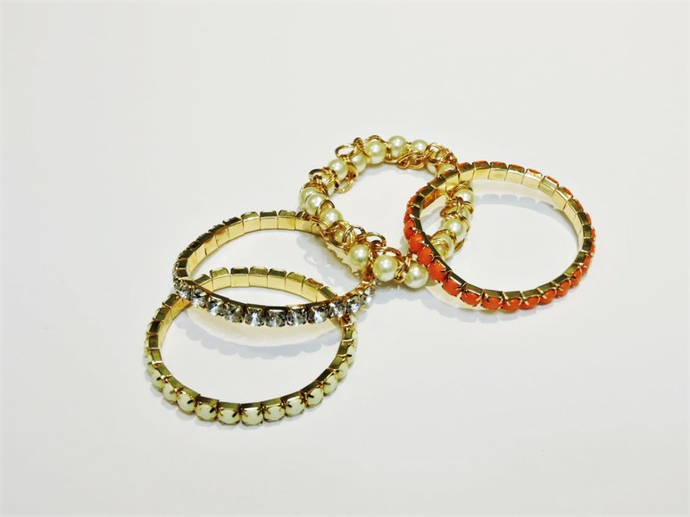 Lots of Bling - Set of 4 Bracelets