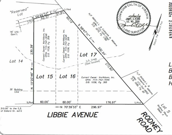 Image for Development Opportunity - Five (5) Residential Building Lots Near Libbie Mill – 2514-2518 Libbie Ave., Richmond, VA 23230