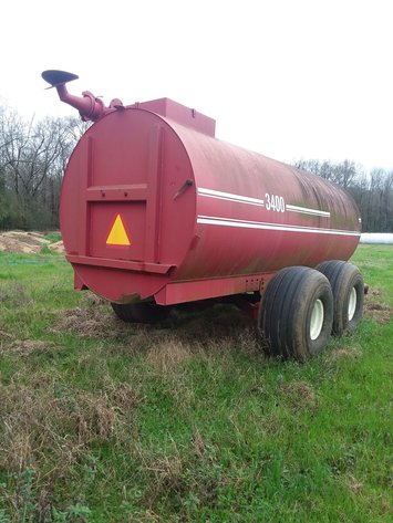 Image for Lagoon pump tanker, 3400 gallon tank