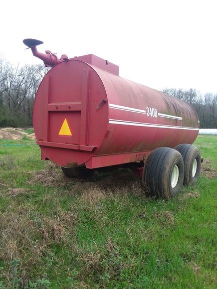 Image for Lagoon pump tanker, 3400 gallon tank