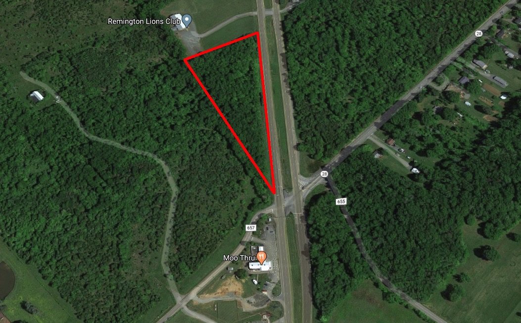 Image for ORDERED SOLD BY U.S. BANKRUPTCY COURT - Tract 1: 31.75 ± AC on Remington Rd. - Tract 2: 6.462 ± AC on James Madison Hwy. -  Northern Virginia Development Opportunity - 11880 Remington Rd., Remington, VA 22734