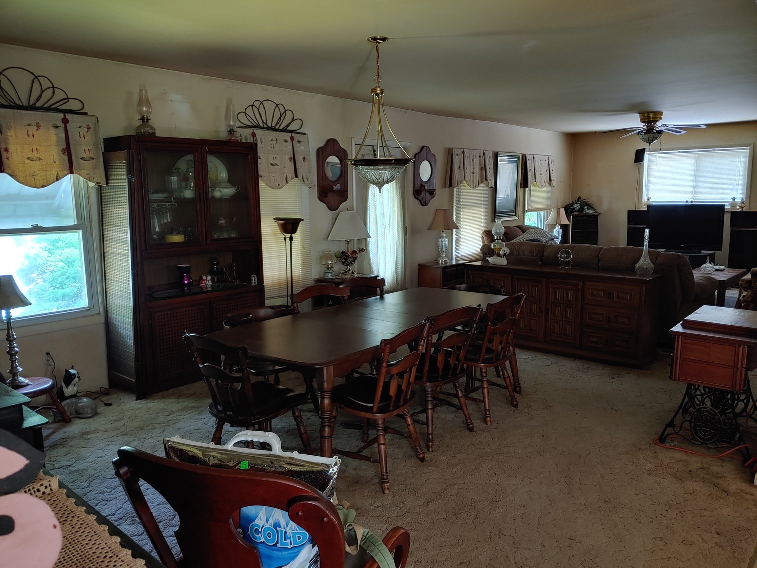 Image for 2 STORY VINYL SIDED 3 BR, 2 BATH HOME, 2 PARCELS, ZONED R-2, 2.24+/- ACRES PLUS REMAINING PERSONAL PROPERTY