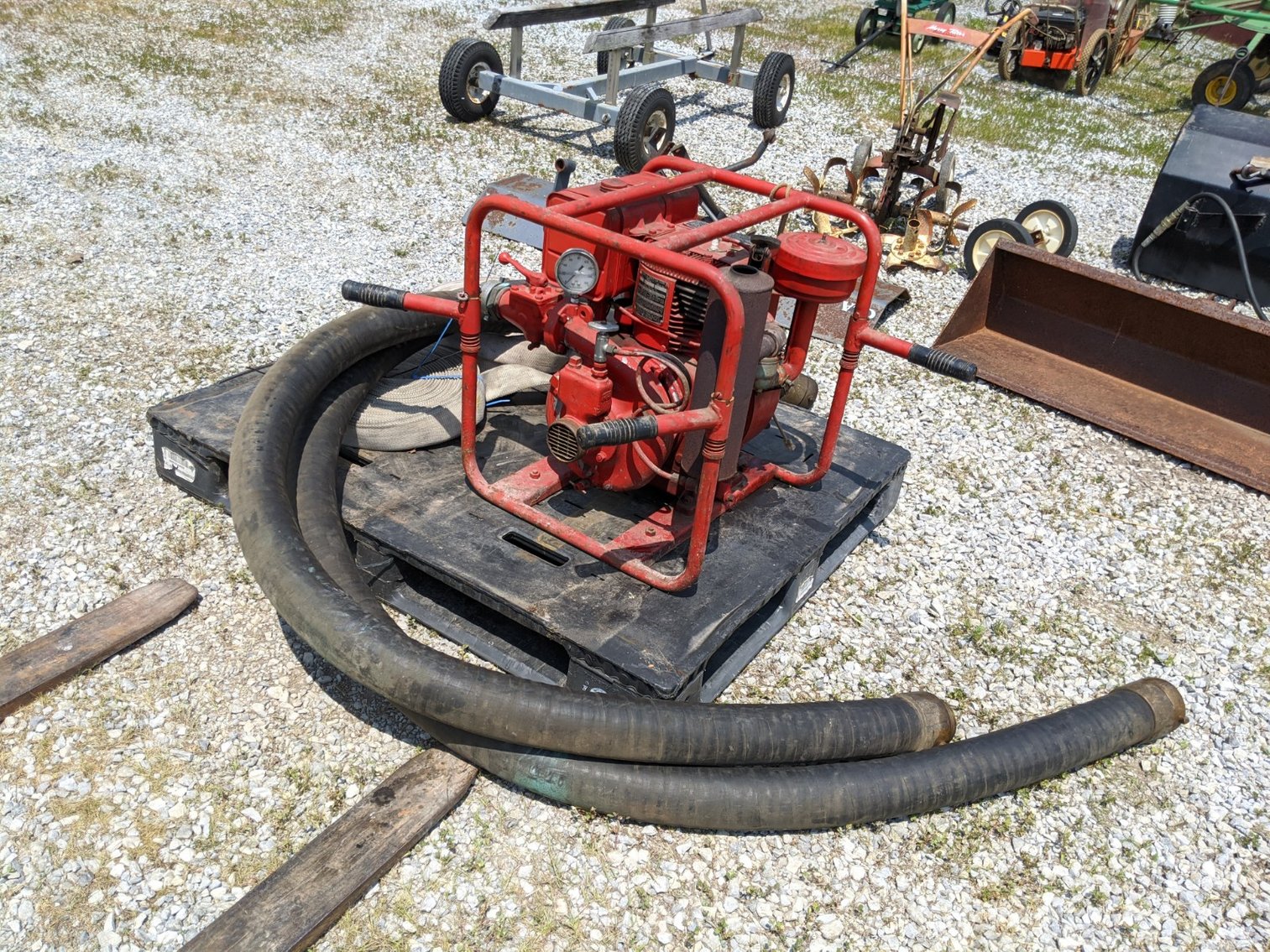 Hale FZZ Portable Fire Pump With Hoses