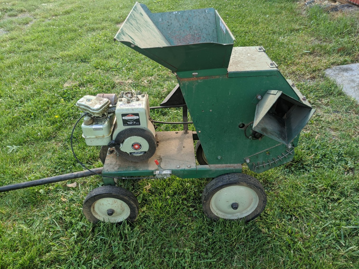 Roto-Hoe Cut'n Shred Shredder