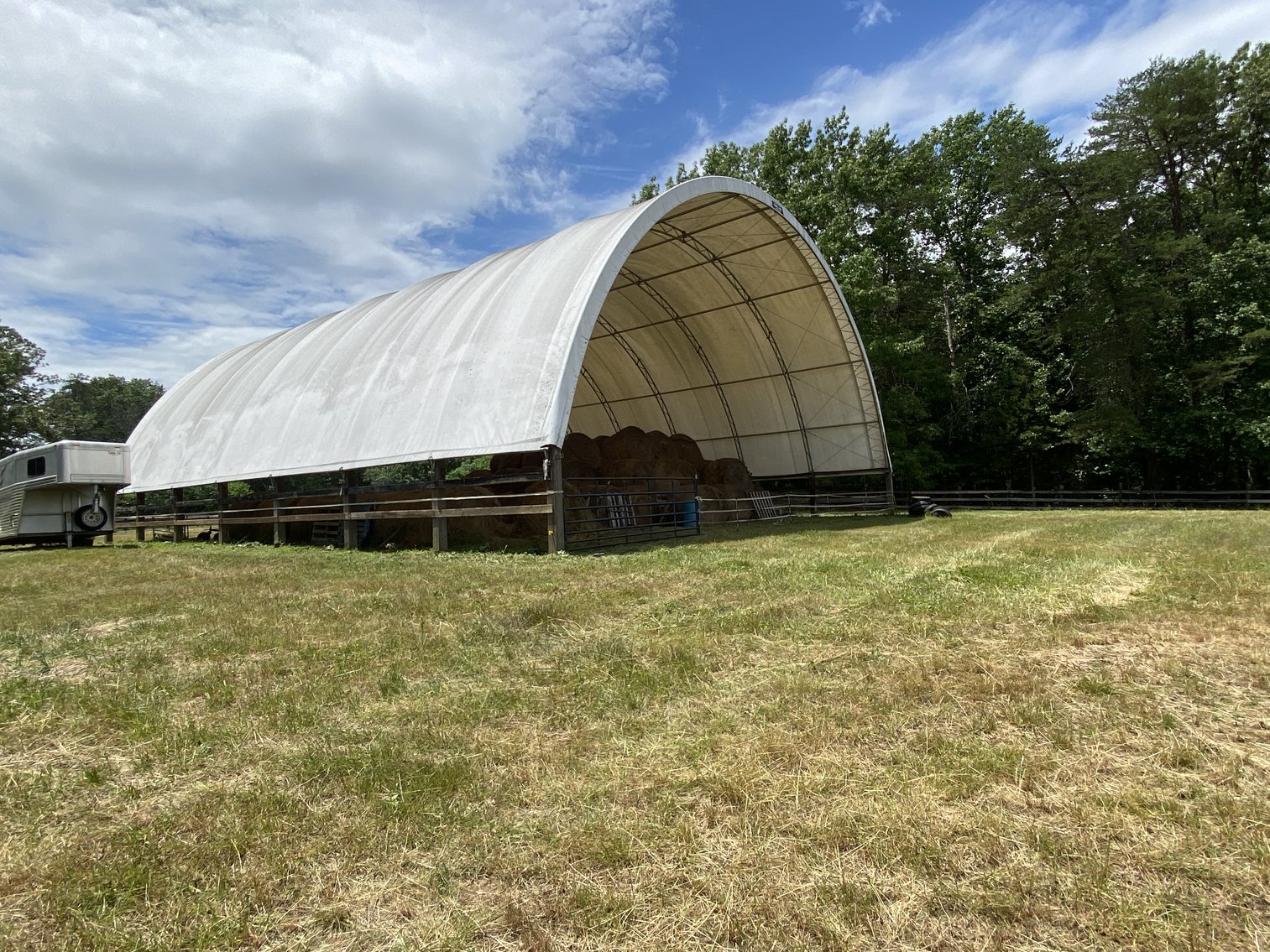 Image for 12 +/- Acre Parcel w/62'x70' Clear Span Building & Fencing in Orange County, VA