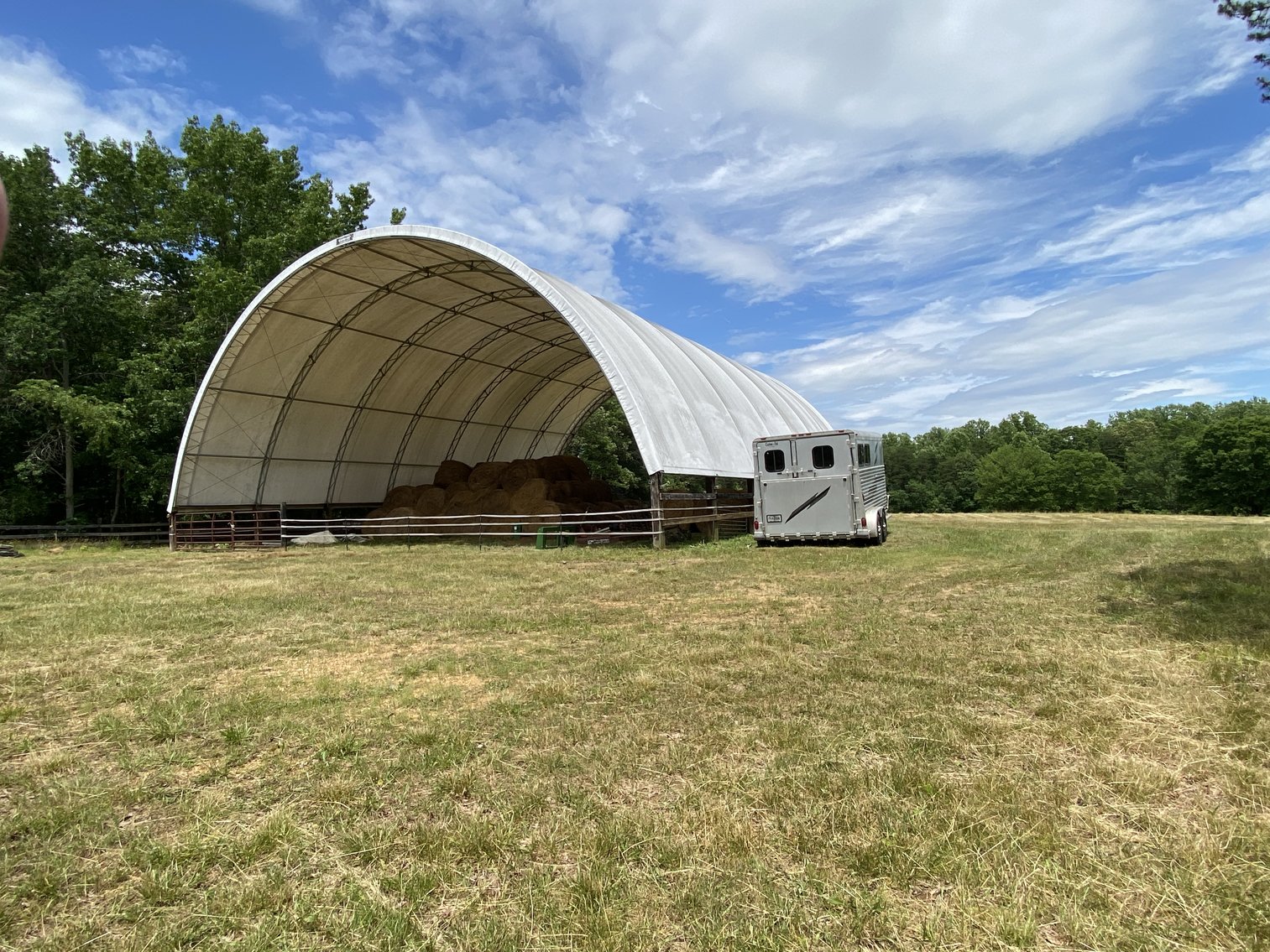 Image for 12 +/- Acre Parcel w/62'x70' Clear Span Building & Fencing in Orange County, VA