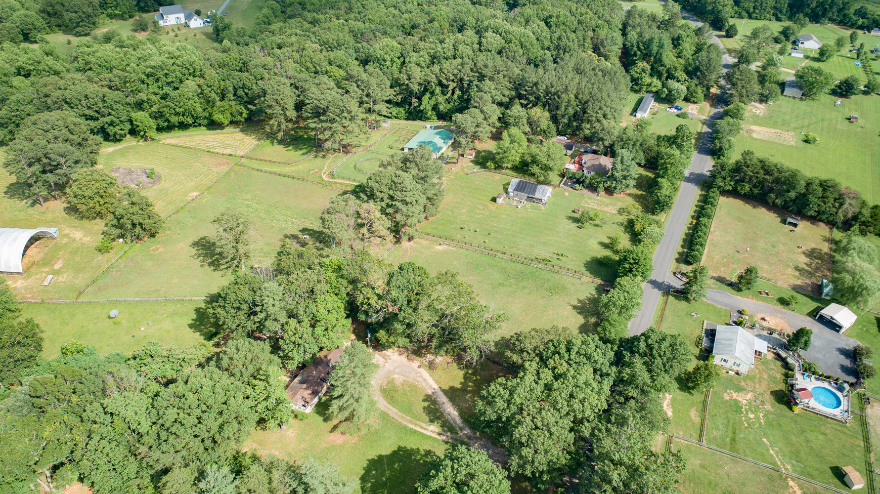Image for 3 BR/2.5 BA Home w/13 Stall Barn, Outbuildings & Greenhouse on 5.47 +/- Acres in Orange County, VA