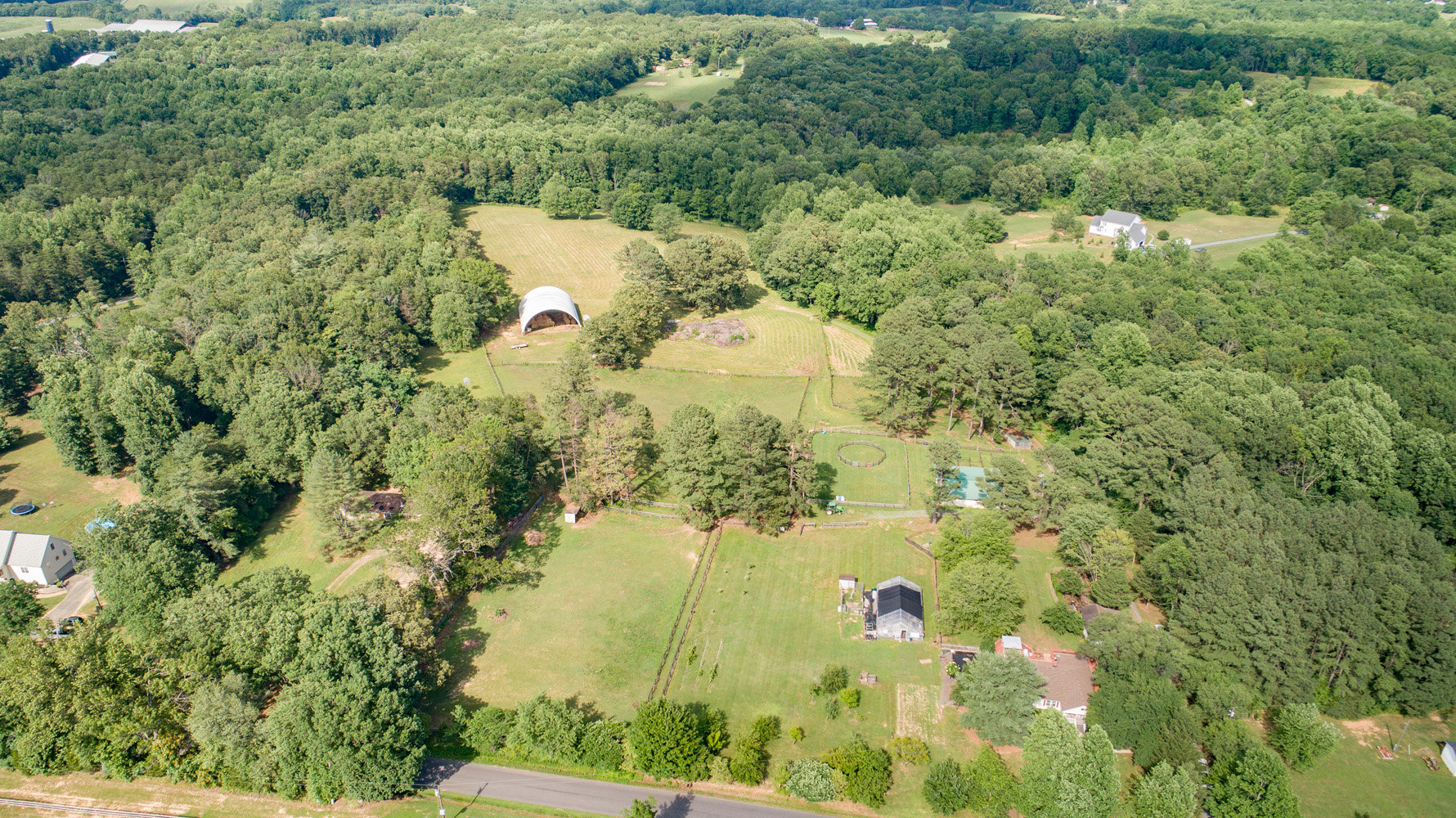 Image for 12 +/- Acre Parcel w/62'x70' Clear Span Building & Fencing in Orange County, VA