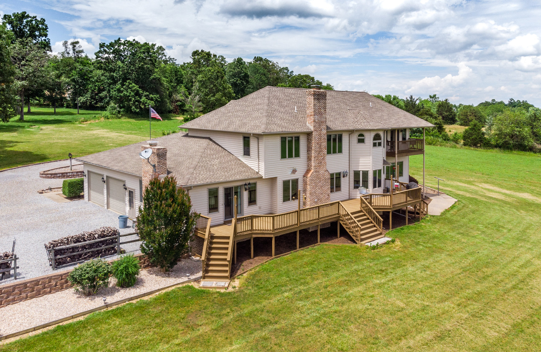 Image for Custom 3 BR/3 BA Home on 14.5 +/- Acres w/Amazing Blue Ridge Mountain Views--Augusta County, VA
