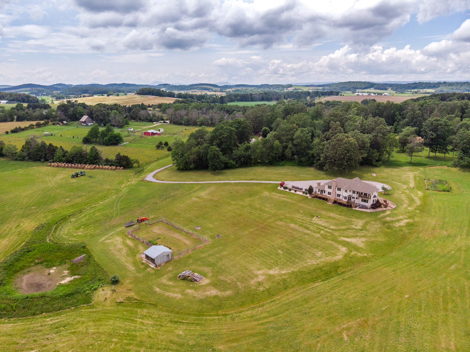 Image for Custom 3 BR/3 BA Home on 14.5 +/- Acres w/Amazing Blue Ridge Mountain Views--Augusta County, VA