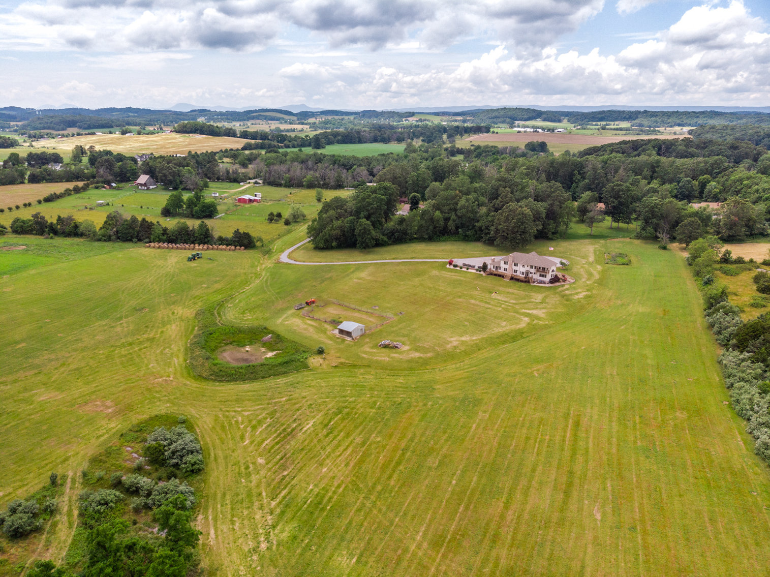 Image for Custom 3 BR/3 BA Home on 14.5 +/- Acres w/Amazing Blue Ridge Mountain Views--Augusta County, VA